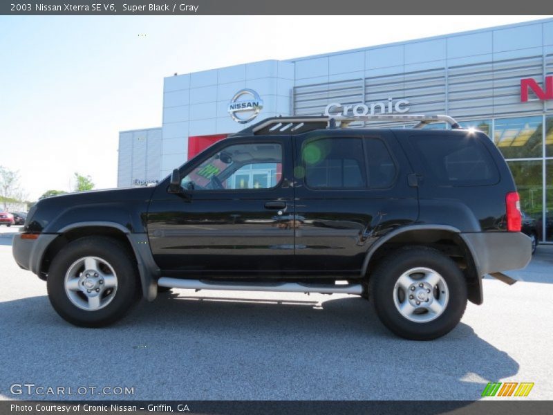 Super Black / Gray 2003 Nissan Xterra SE V6