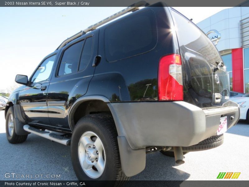 Super Black / Gray 2003 Nissan Xterra SE V6