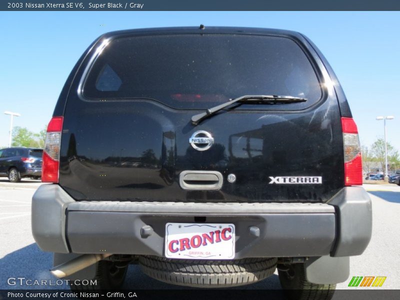 Super Black / Gray 2003 Nissan Xterra SE V6
