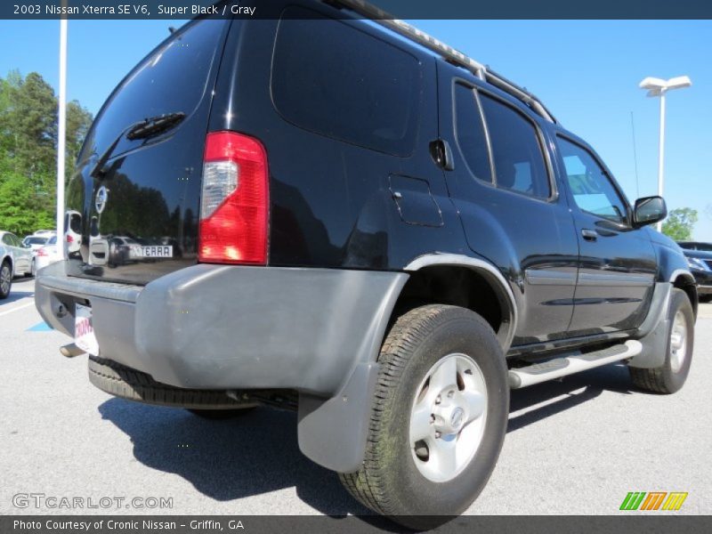 Super Black / Gray 2003 Nissan Xterra SE V6