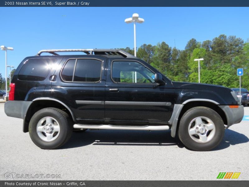 Super Black / Gray 2003 Nissan Xterra SE V6