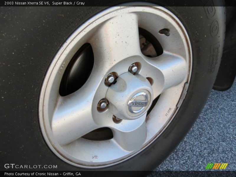 Super Black / Gray 2003 Nissan Xterra SE V6