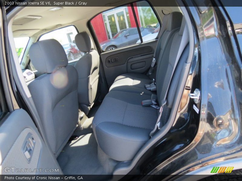 Super Black / Gray 2003 Nissan Xterra SE V6