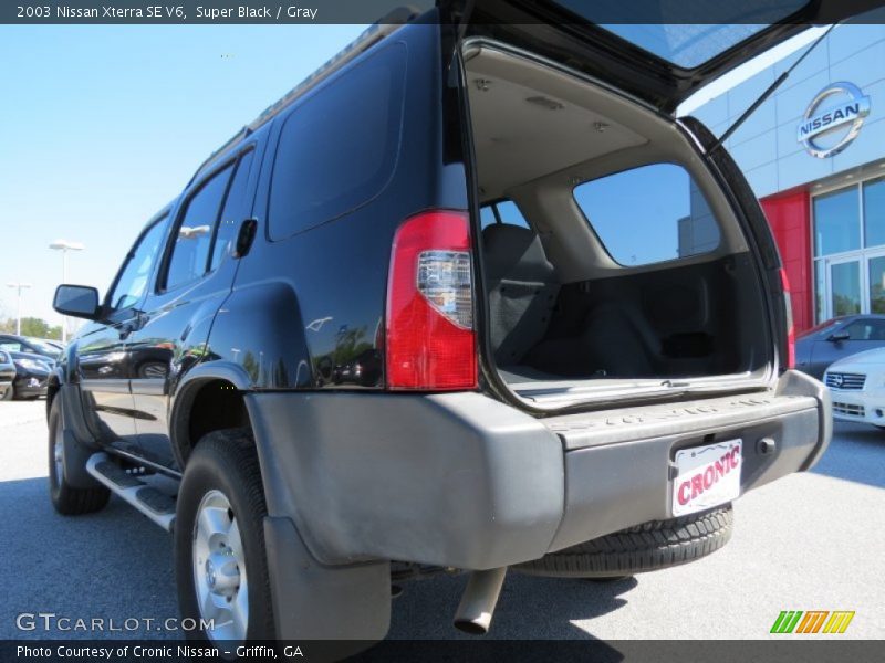 Super Black / Gray 2003 Nissan Xterra SE V6