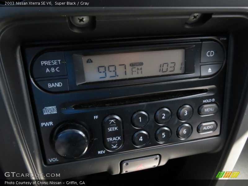 Super Black / Gray 2003 Nissan Xterra SE V6