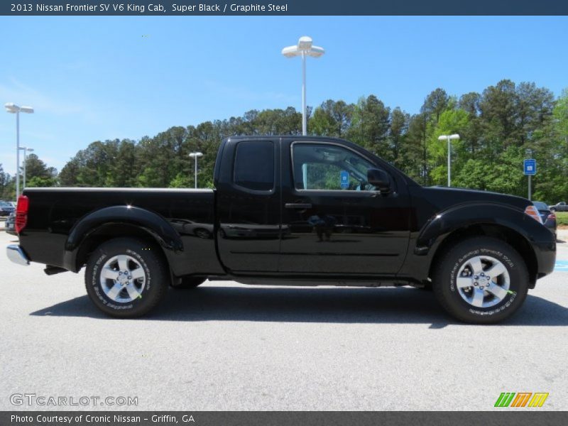 Super Black / Graphite Steel 2013 Nissan Frontier SV V6 King Cab