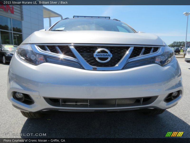 Brilliant Silver / Black 2013 Nissan Murano LE