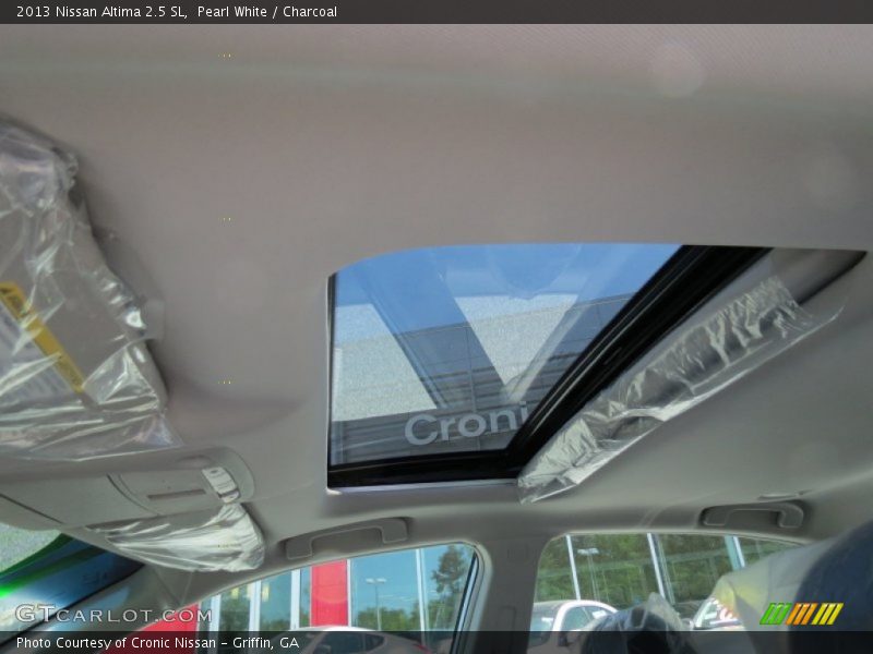 Pearl White / Charcoal 2013 Nissan Altima 2.5 SL