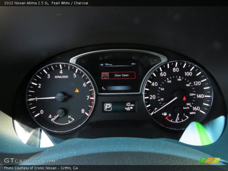 Pearl White / Charcoal 2013 Nissan Altima 2.5 SL
