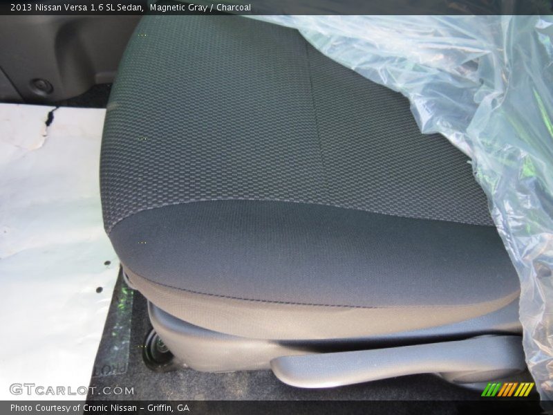 Magnetic Gray / Charcoal 2013 Nissan Versa 1.6 SL Sedan