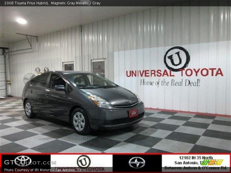 Magnetic Gray Metallic / Gray 2008 Toyota Prius Hybrid