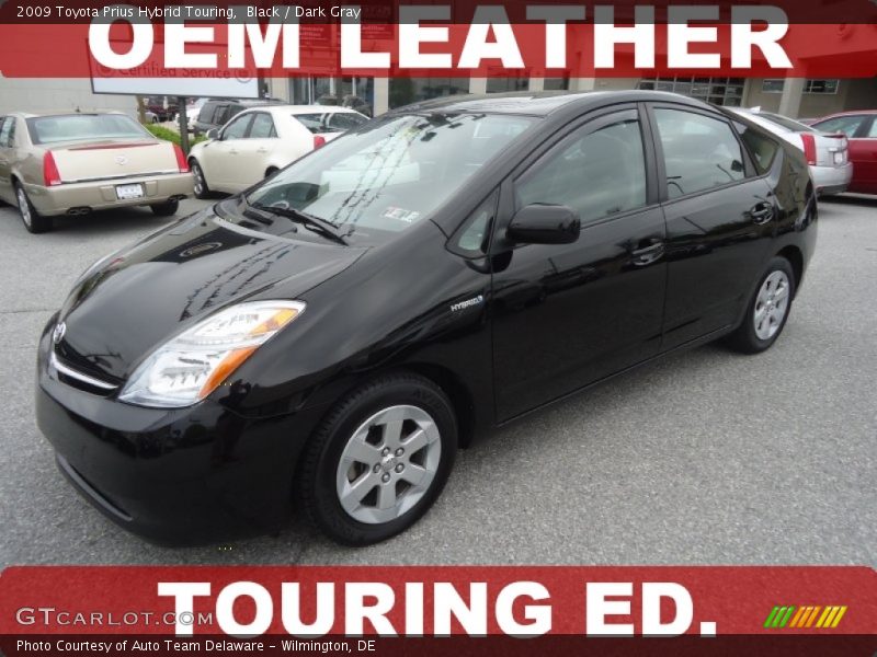Black / Dark Gray 2009 Toyota Prius Hybrid Touring