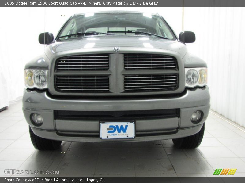 Mineral Gray Metallic / Dark Slate Gray 2005 Dodge Ram 1500 Sport Quad Cab 4x4