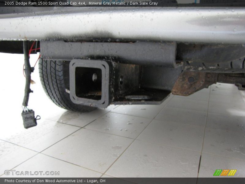Mineral Gray Metallic / Dark Slate Gray 2005 Dodge Ram 1500 Sport Quad Cab 4x4