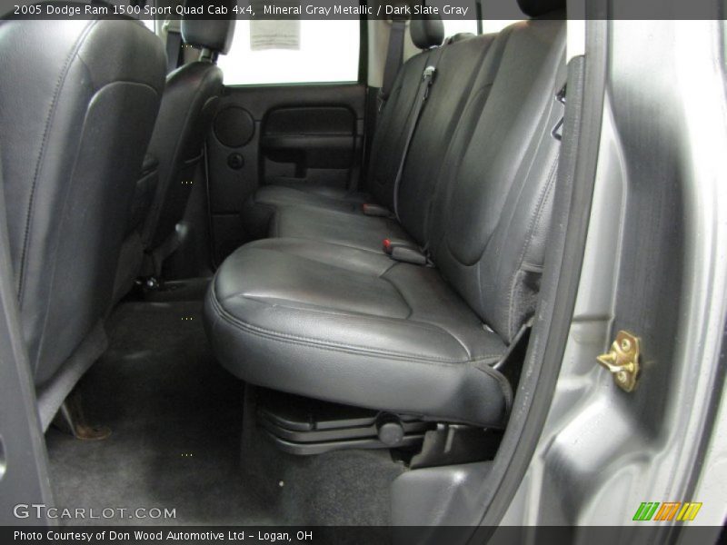 Mineral Gray Metallic / Dark Slate Gray 2005 Dodge Ram 1500 Sport Quad Cab 4x4