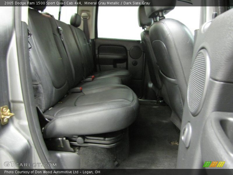 Mineral Gray Metallic / Dark Slate Gray 2005 Dodge Ram 1500 Sport Quad Cab 4x4