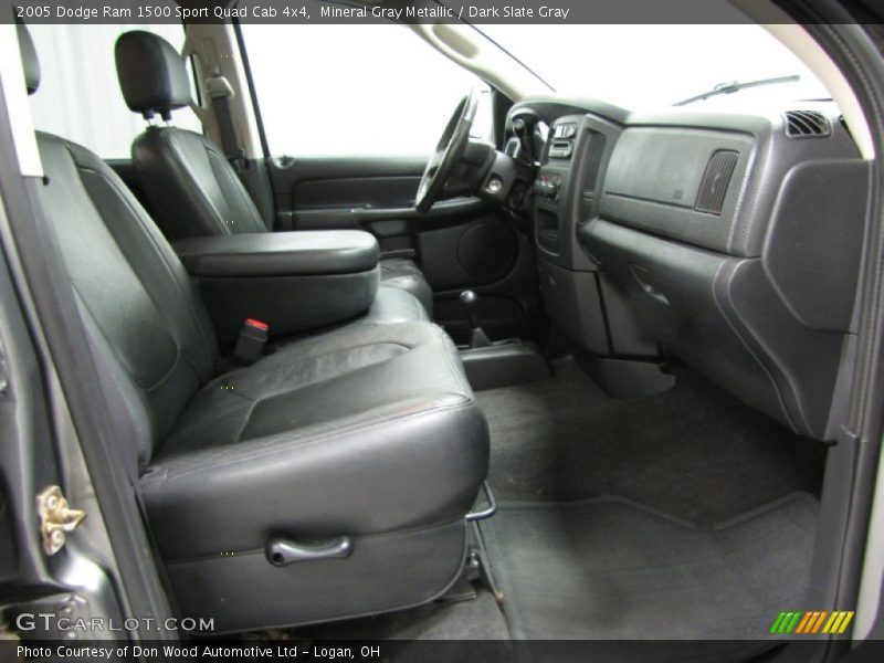 Mineral Gray Metallic / Dark Slate Gray 2005 Dodge Ram 1500 Sport Quad Cab 4x4
