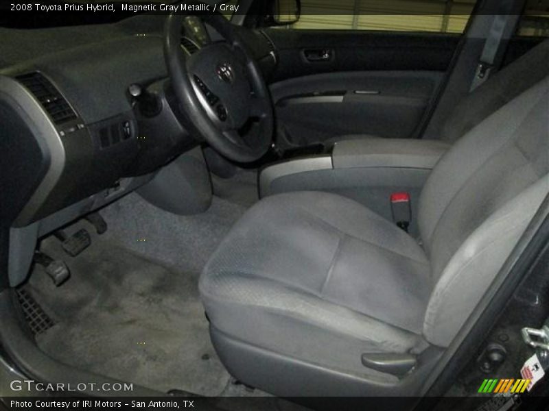 Magnetic Gray Metallic / Gray 2008 Toyota Prius Hybrid