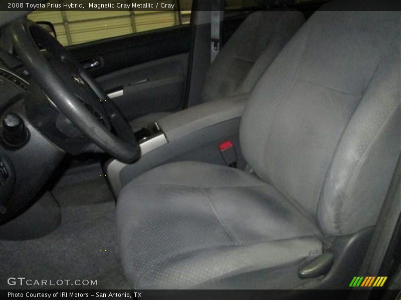 Magnetic Gray Metallic / Gray 2008 Toyota Prius Hybrid