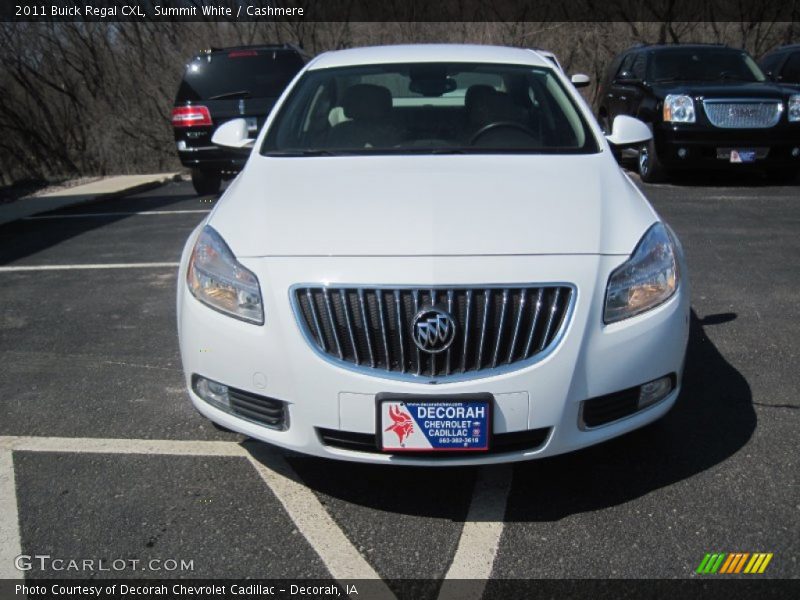 Summit White / Cashmere 2011 Buick Regal CXL