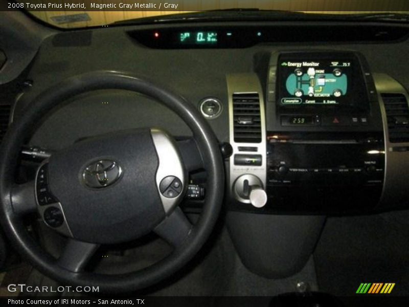 Magnetic Gray Metallic / Gray 2008 Toyota Prius Hybrid