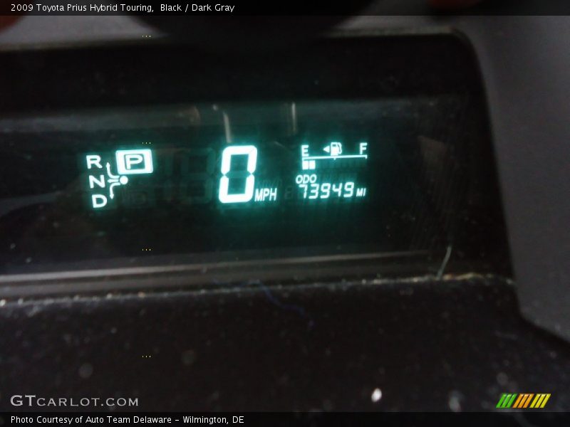 Black / Dark Gray 2009 Toyota Prius Hybrid Touring