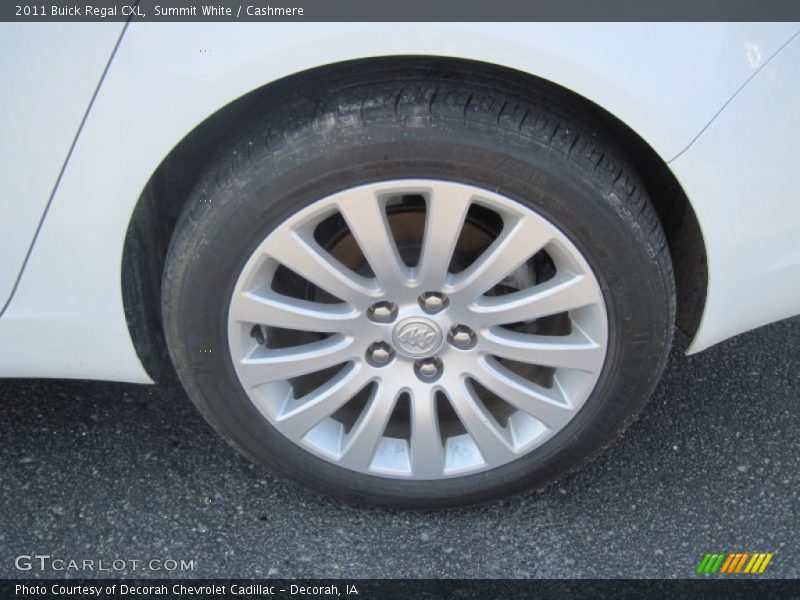 Summit White / Cashmere 2011 Buick Regal CXL