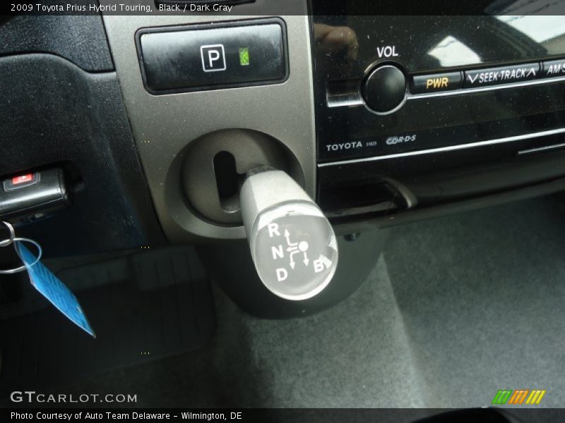 Black / Dark Gray 2009 Toyota Prius Hybrid Touring