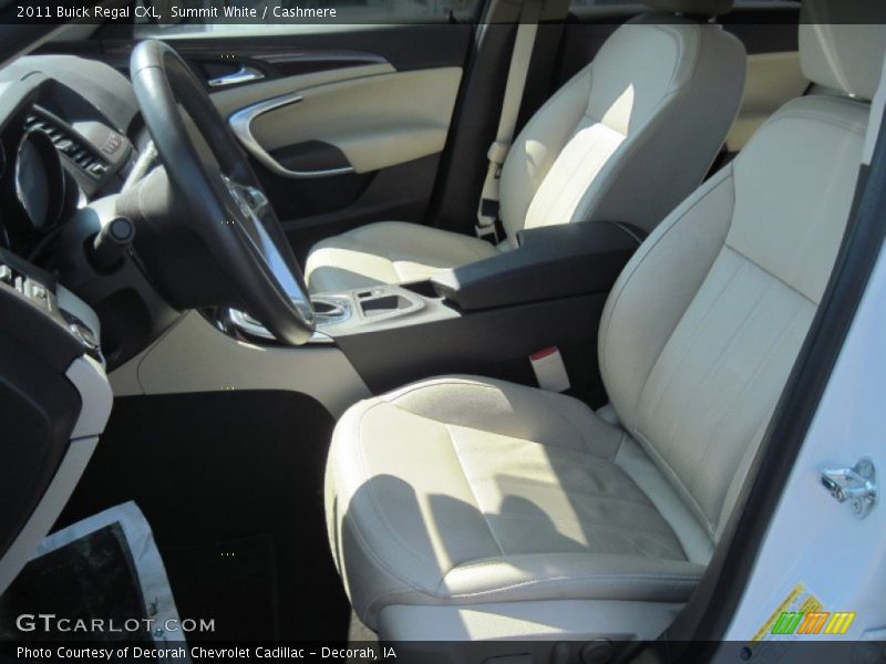 Summit White / Cashmere 2011 Buick Regal CXL