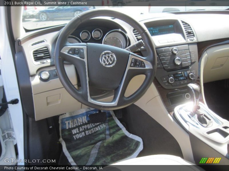 Summit White / Cashmere 2011 Buick Regal CXL