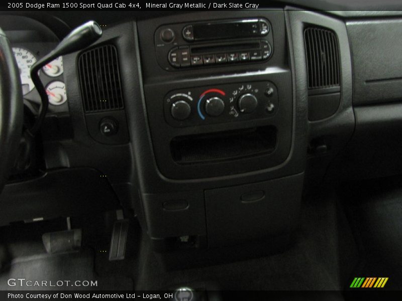 Mineral Gray Metallic / Dark Slate Gray 2005 Dodge Ram 1500 Sport Quad Cab 4x4