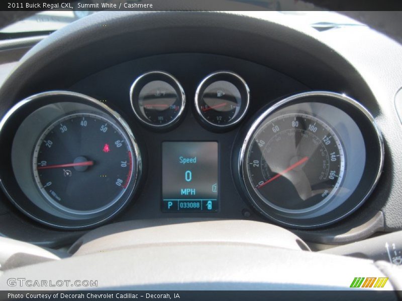 Summit White / Cashmere 2011 Buick Regal CXL