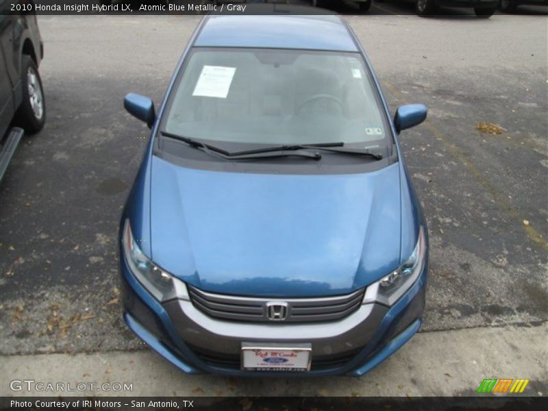 Atomic Blue Metallic / Gray 2010 Honda Insight Hybrid LX