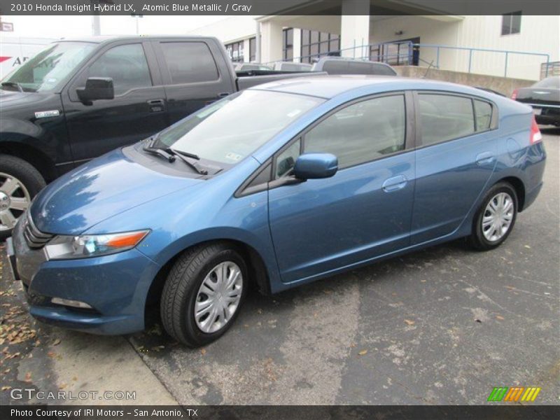 Atomic Blue Metallic / Gray 2010 Honda Insight Hybrid LX