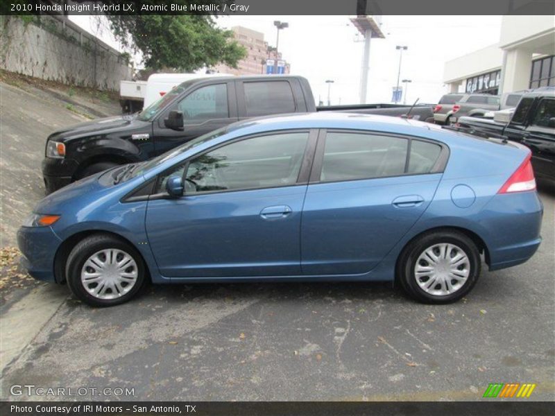 Atomic Blue Metallic / Gray 2010 Honda Insight Hybrid LX