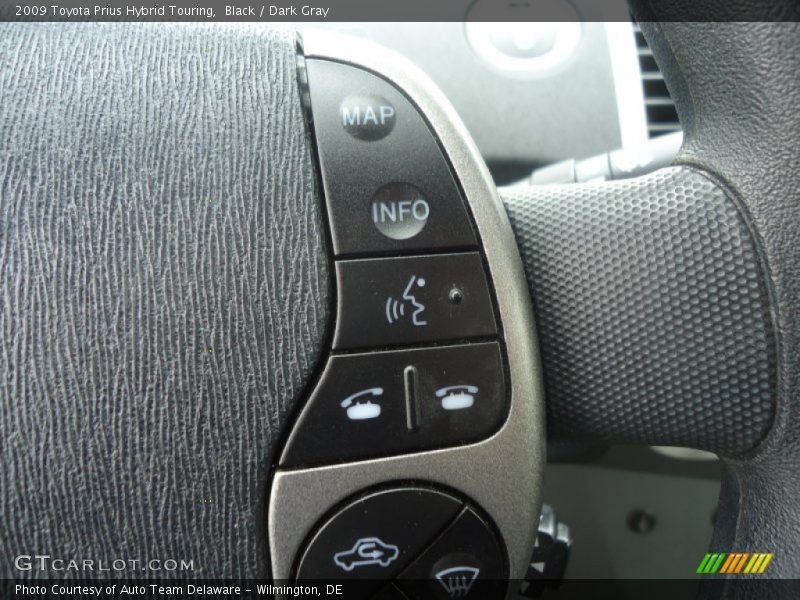 Black / Dark Gray 2009 Toyota Prius Hybrid Touring