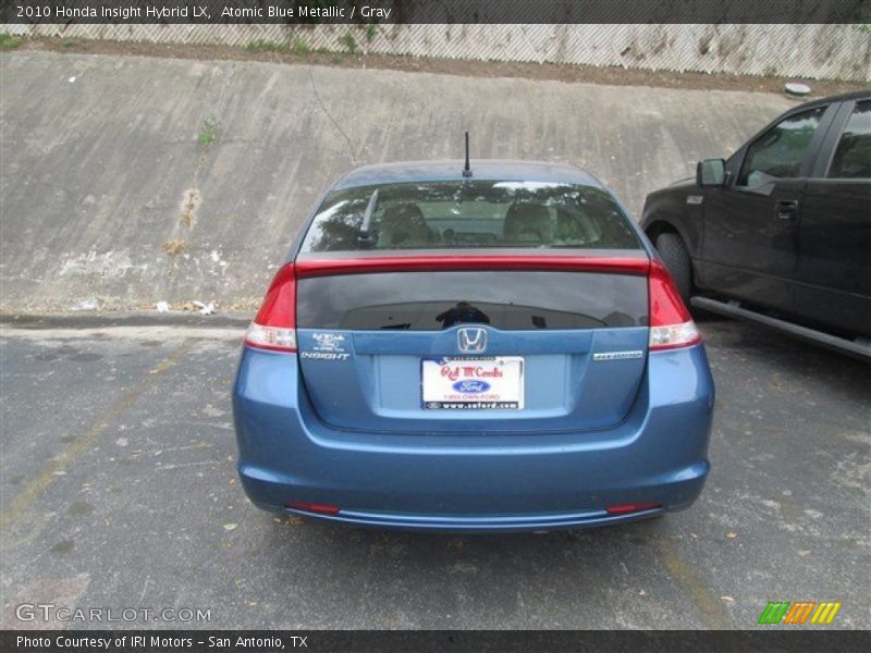 Atomic Blue Metallic / Gray 2010 Honda Insight Hybrid LX