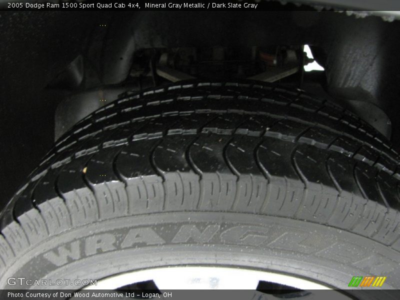 Mineral Gray Metallic / Dark Slate Gray 2005 Dodge Ram 1500 Sport Quad Cab 4x4