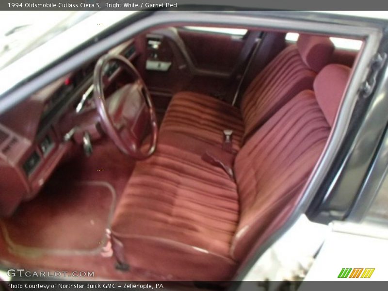  1994 Cutlass Ciera S Garnet Red Interior