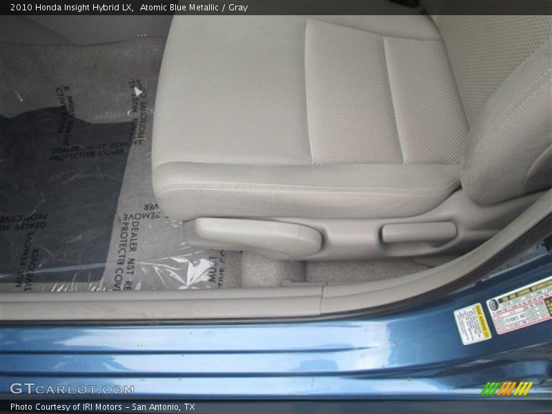 Atomic Blue Metallic / Gray 2010 Honda Insight Hybrid LX