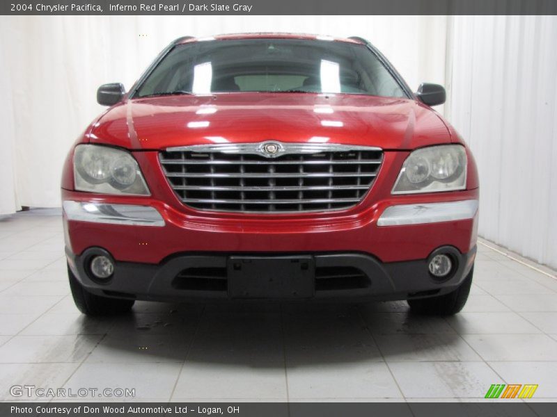 Inferno Red Pearl / Dark Slate Gray 2004 Chrysler Pacifica