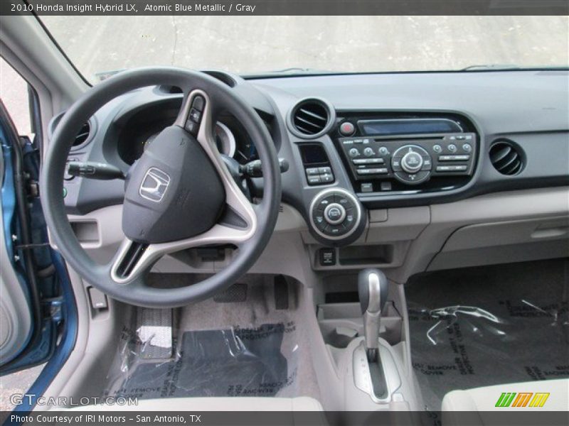 Atomic Blue Metallic / Gray 2010 Honda Insight Hybrid LX