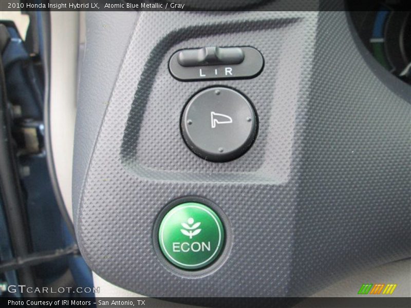 Atomic Blue Metallic / Gray 2010 Honda Insight Hybrid LX