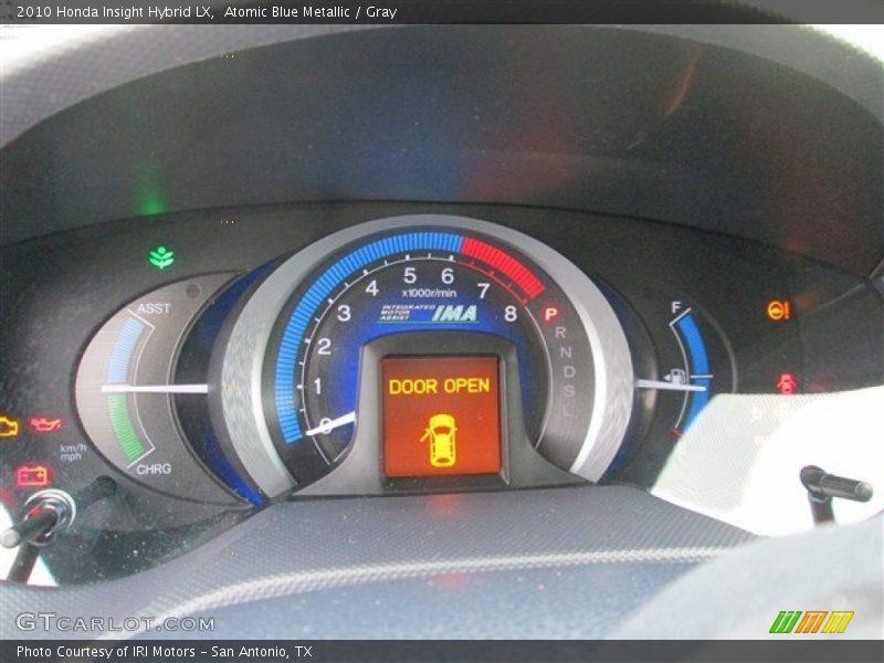 Atomic Blue Metallic / Gray 2010 Honda Insight Hybrid LX