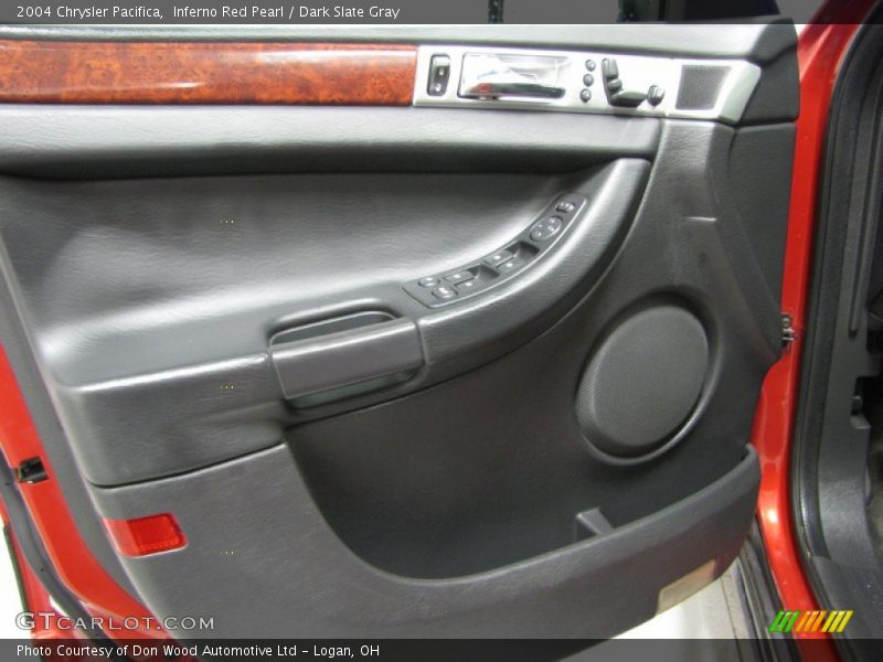 Inferno Red Pearl / Dark Slate Gray 2004 Chrysler Pacifica