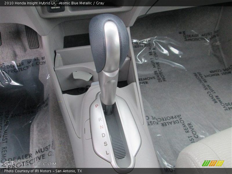 Atomic Blue Metallic / Gray 2010 Honda Insight Hybrid LX