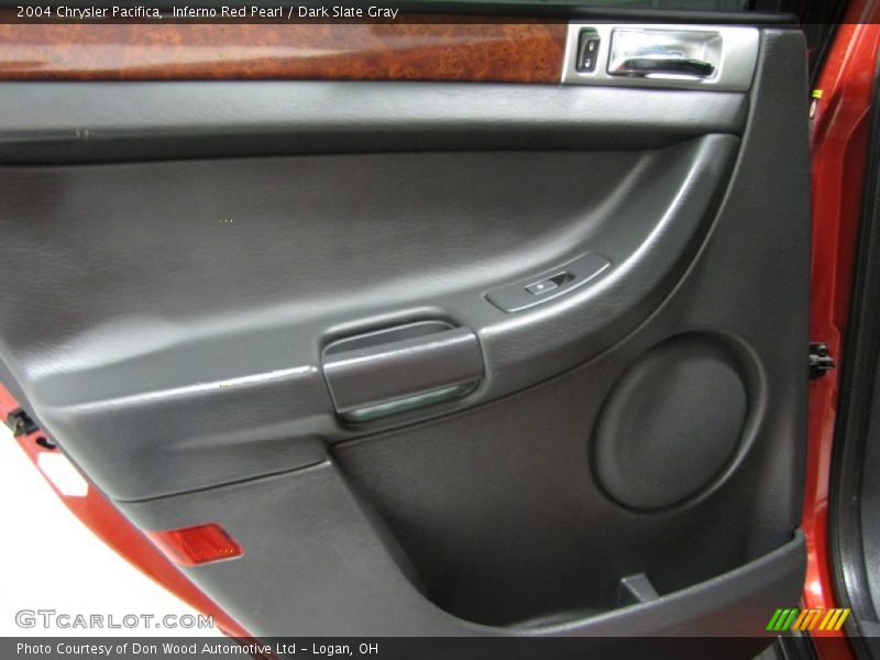 Inferno Red Pearl / Dark Slate Gray 2004 Chrysler Pacifica