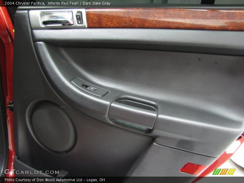 Inferno Red Pearl / Dark Slate Gray 2004 Chrysler Pacifica