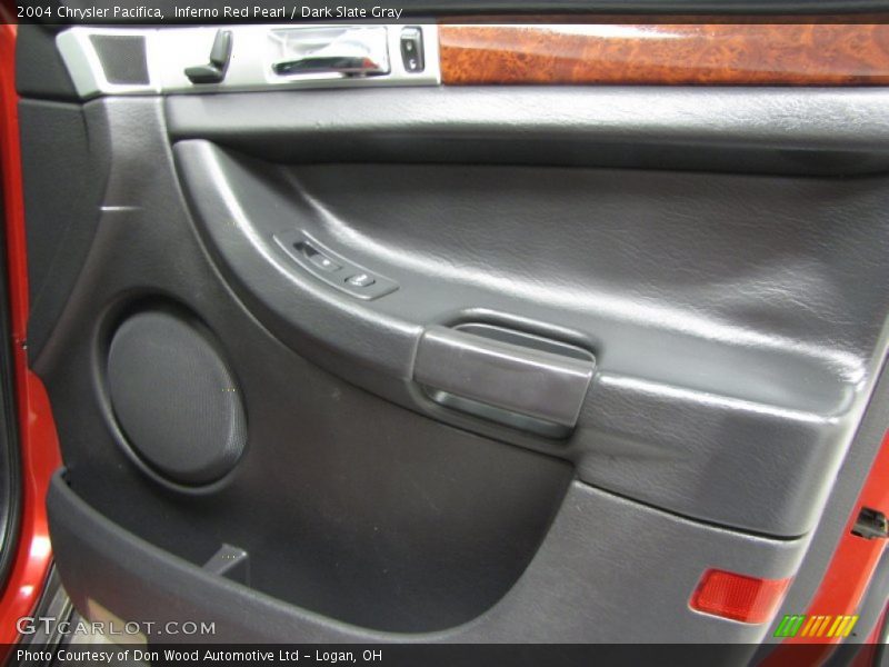 Inferno Red Pearl / Dark Slate Gray 2004 Chrysler Pacifica