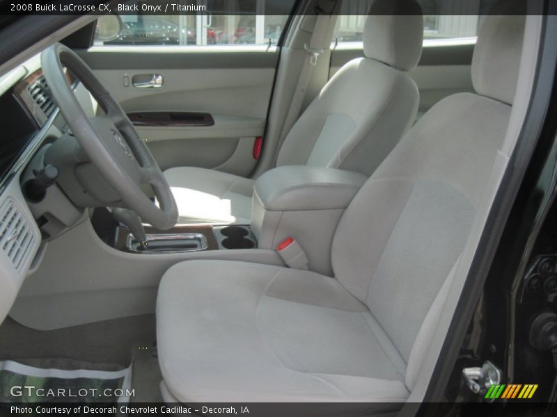 Black Onyx / Titanium 2008 Buick LaCrosse CX